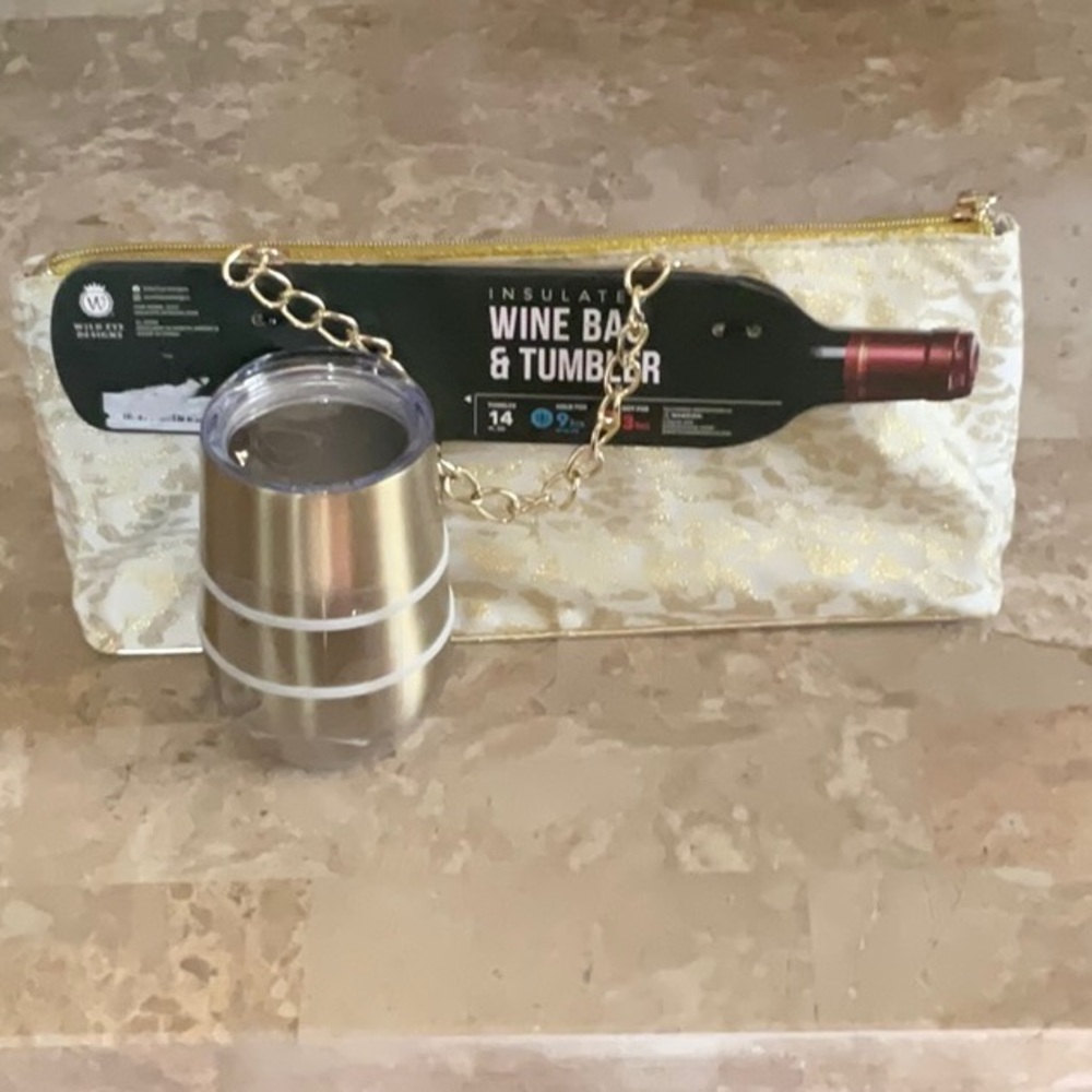 Insulated Wine Bag & Tumbler